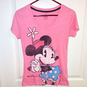 Women's Disney Minnie Mouse Short Sleeve Shirt